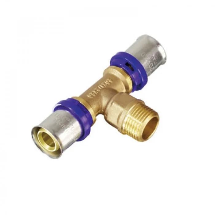 Пресс-фитинг, Тройник 16*1/2 внутр. TIM F-T1602F
