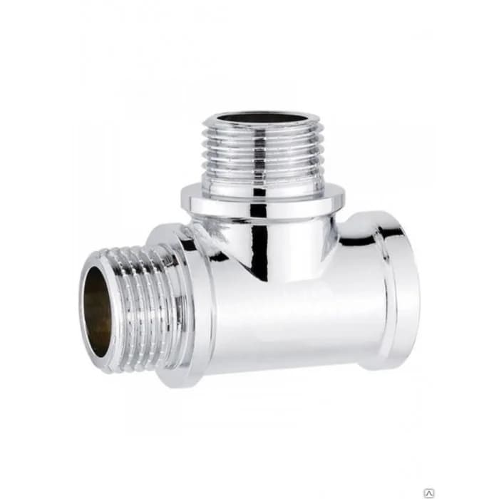 Тройник переходной. Хром. 1/2" Н - 1/2" В - 1/2" В K-TMFF222