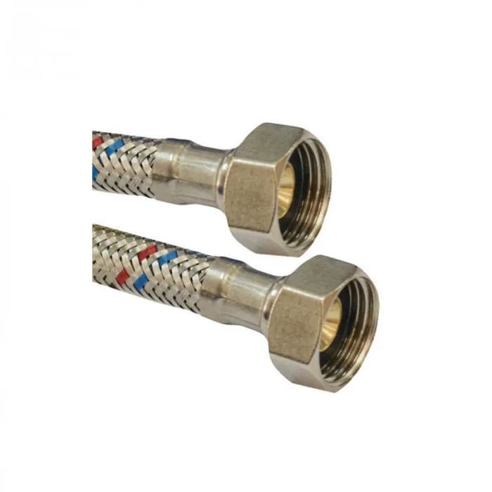 Гибкая подводка для воды с внутренним шлангом из PEX 1/2F*M10 Длина: 50 см C-PE28-5