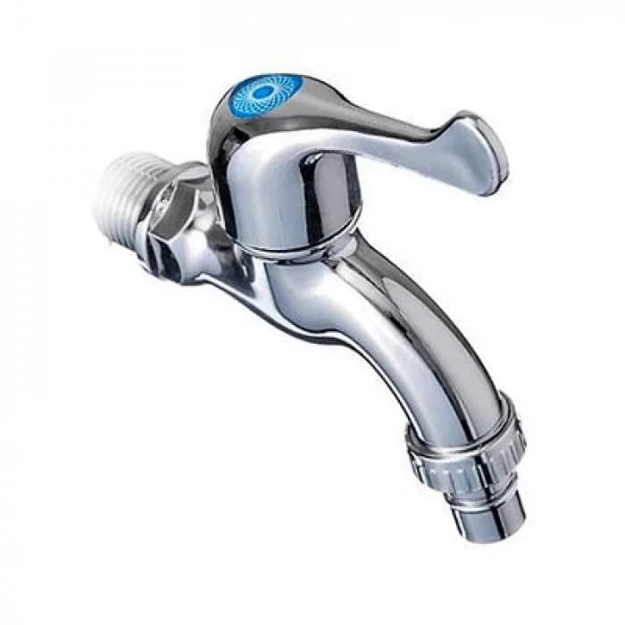 Кран водоразборный хром со штуцером 1/2" TIM KDE1224