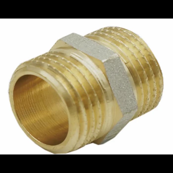 Ниппель НИКЕЛЬ 3/8" ш/ш SM088N