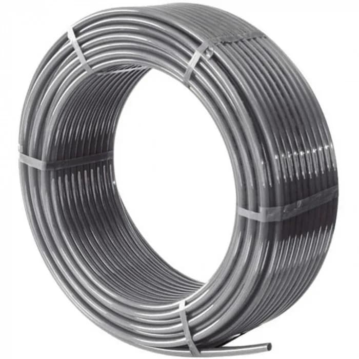 Труба из сшитого полиэтилена POLY TIM 16x2.2 Flex кислород. защита. (Серая) (200м)