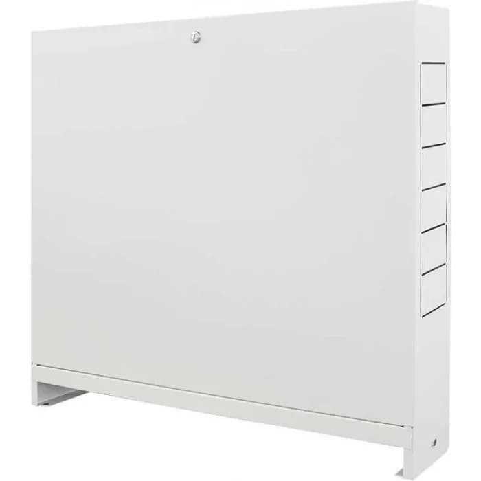 Шкаф коллекторный накладной глубокий RISPA 1-3 выхода ШРНГ-0 (652х150х367)
