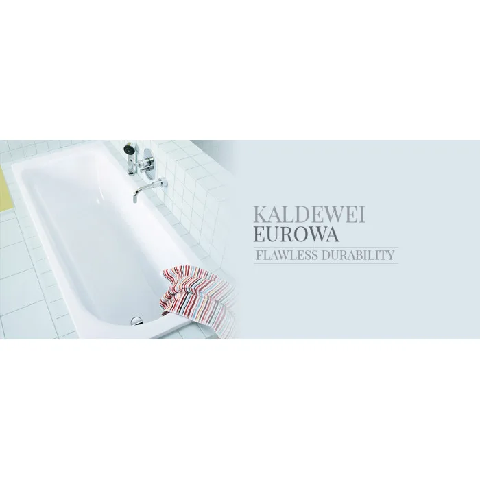 Стальная ванна Kaldewei Eurowa 170х70х39 mod.312 119812030001, фото 4