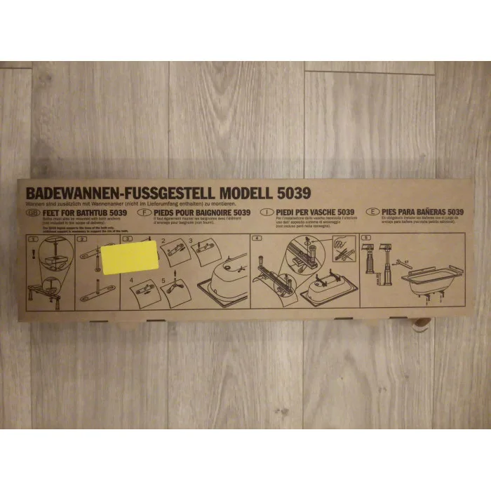 Ножки для ванн Kaldewei Eurowa mod.5039 581370050000, фото 2