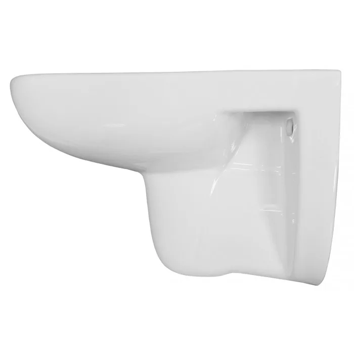 Унитаз подвесной Azario Pavia 550х350х375 безободковый с сидением микролифт, фото 5