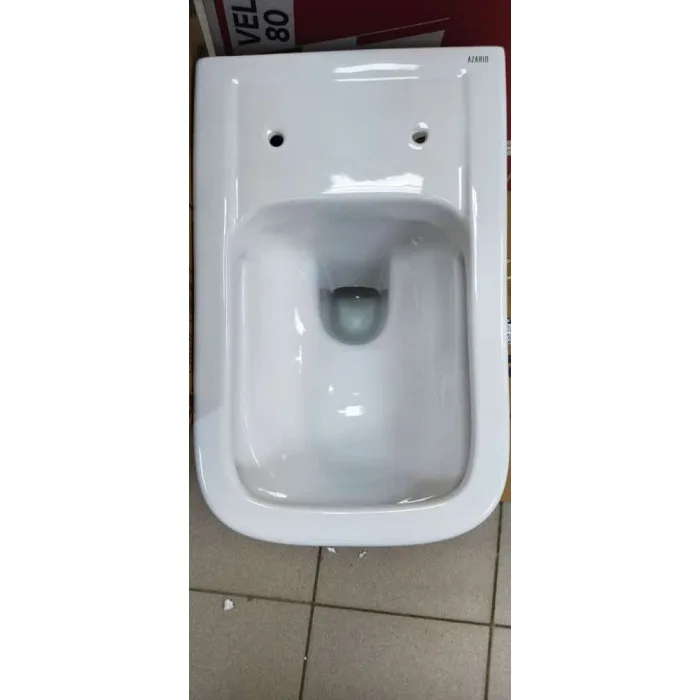 Унитаз подвесной Azario Pavia 550х350х375 безободковый с сидением микролифт, фото 17