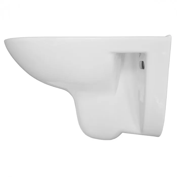 Унитаз подвесной Azario Pavia 530x355x360 безободковый с ультратонким сидением микролифт, фото 4