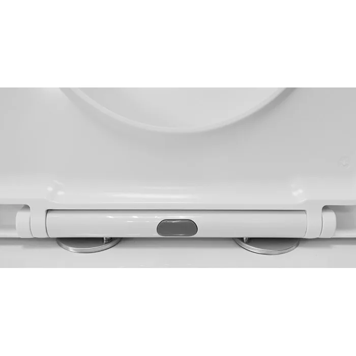 Унитаз подвесной Azario Pavia 530x355x360 безободковый с ультратонким сидением микролифт, фото 8