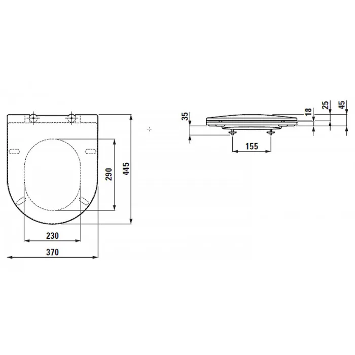 Унитаз подвесной + инсталляция + кнопка смыва + сиденье LAUFEN LAU PACK PRO RIMLESS Z.RU93.0.761.5, фото 14