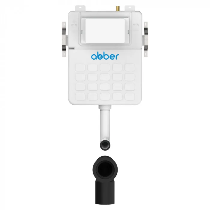 Смывной бачок скрытого монтажа для приставного унитаза ABBER AC0104, фото 1