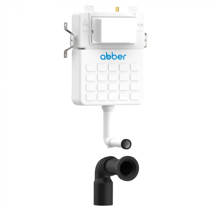 Смывной бачок скрытого монтажа для приставного унитаза ABBER AC0104, фото 2
