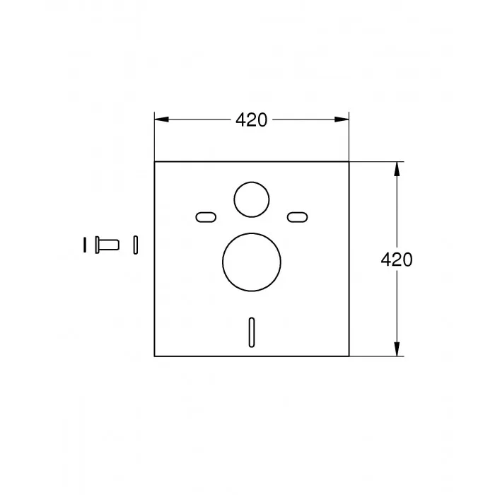 Звукоизоляционный комплект Grohe 37131 000 (37131000), фото 2