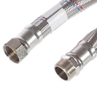 Подводка ГИГАНТ для воды 1/2" внутренняя - 1/2" наружная Длина: 150 см C57-15