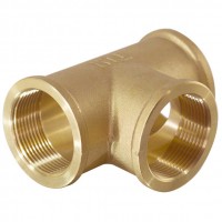 Тройник переходный латунный 11/4"*3/4"*11/4" г/г/г TF535