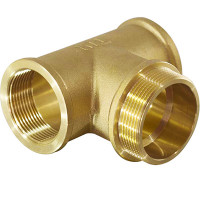 Тройник латунный 1/2"* 1/2" * 1/2" ш/г/ш TMFM222