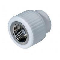 PPR Муфта комбинированная ВР S25*1F