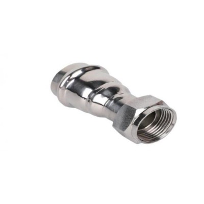 Трехраструбный пресс-тройник из нержавеющей стали 22*15*22mm